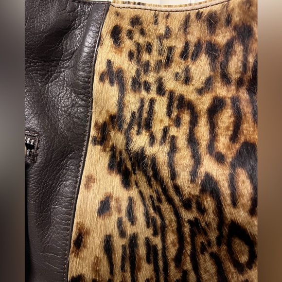 Garnet Hill genuine leather bag - Picture 2 of 16